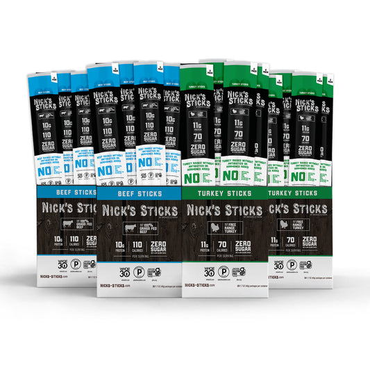 Beef & Turkey Variety Pack - Four Wholesale Caddies